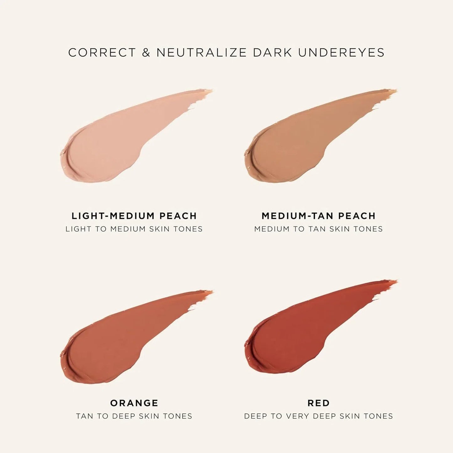 Colored Clay Undereye Corrector with Brush FREE !